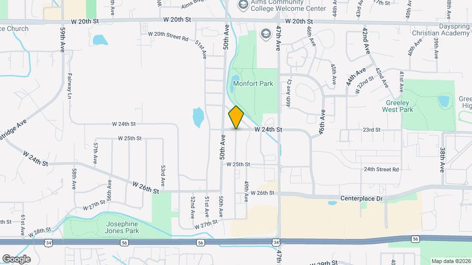 2402 49th Avenue Ct, Unit 33 Mapa y Detalles de la Ubicación