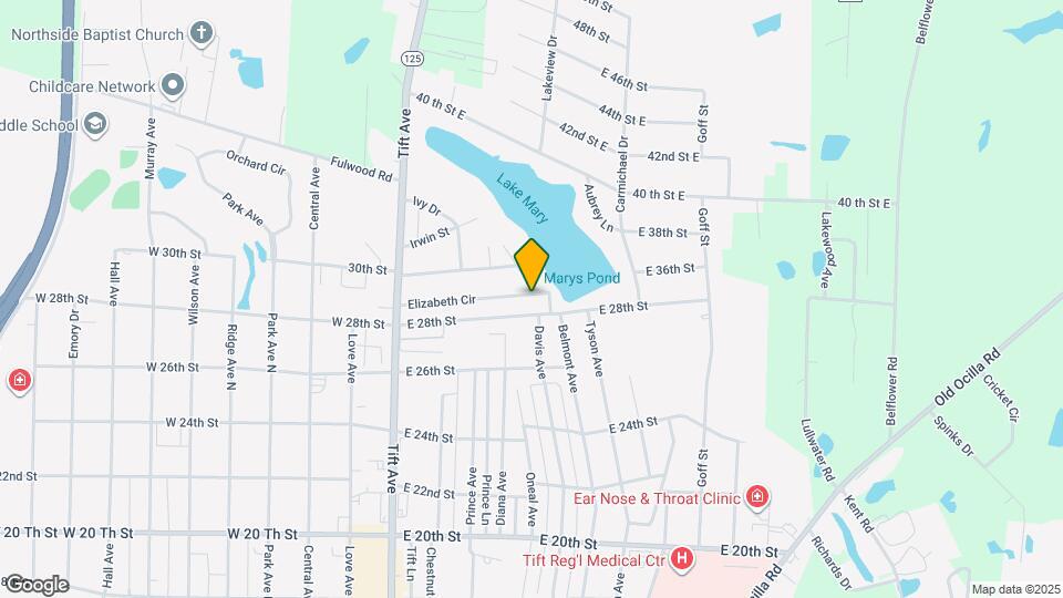 364 Elizabeth Cir Mapa y Detalles de la Ubicación