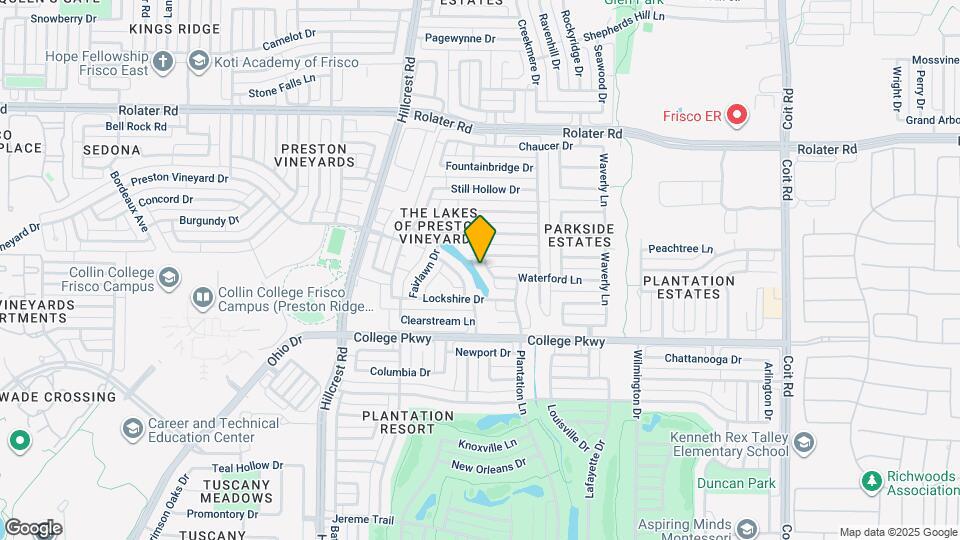 6667 Waters Edge Ln Map and Location Details