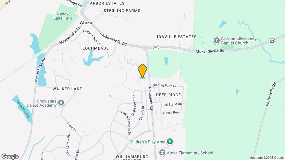 443 Beverly Dr Map and Location Details