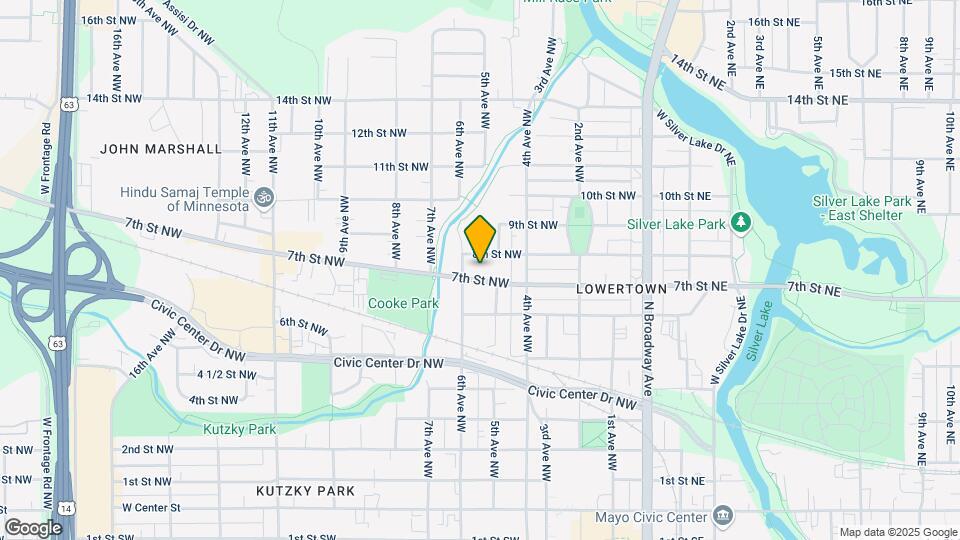 511 7th St NW Map and Location Details