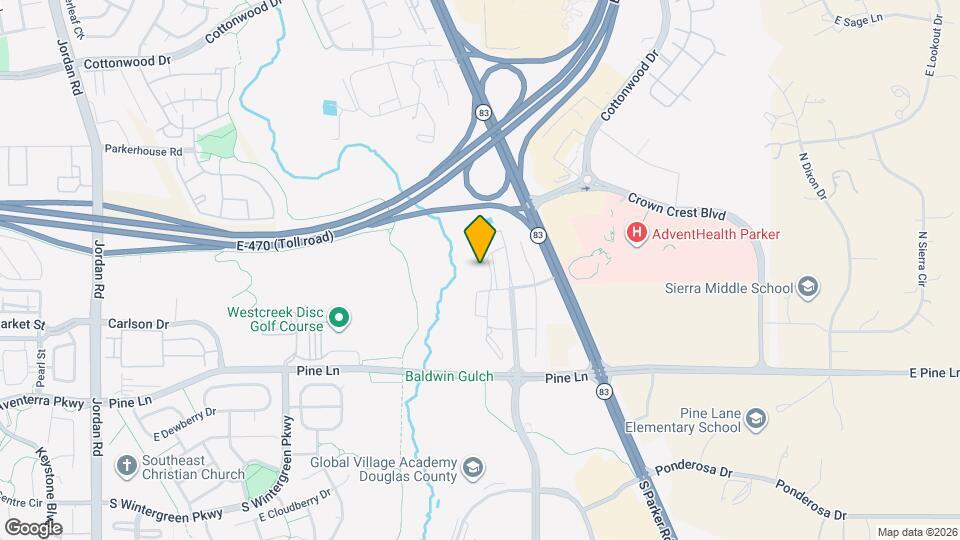 9283 S 20 Mile Rd, Unit 406 Map and Location Details