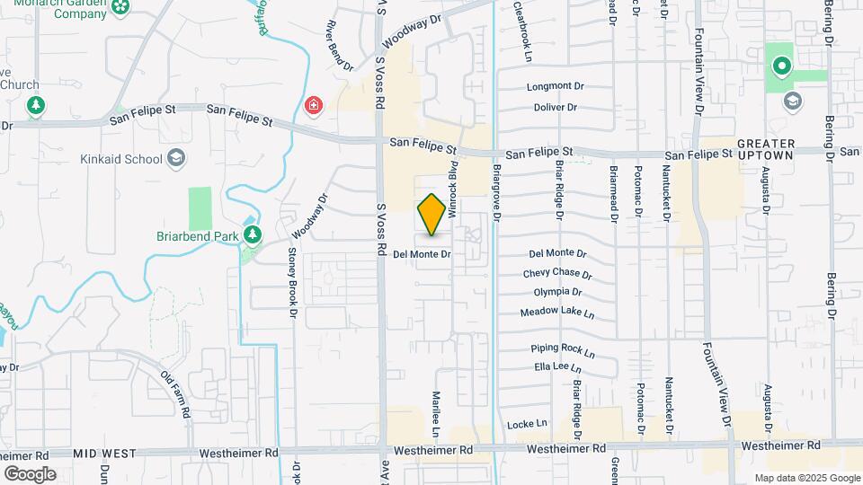6402 Del Monte Dr Map and Location Details