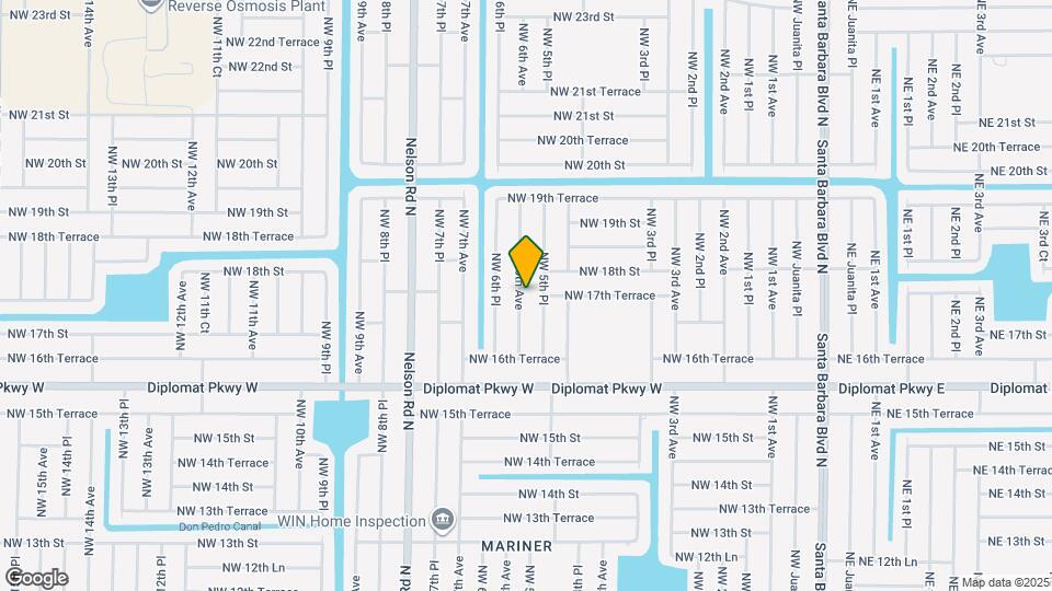 1717 NW 6th Ave Map and Location Details