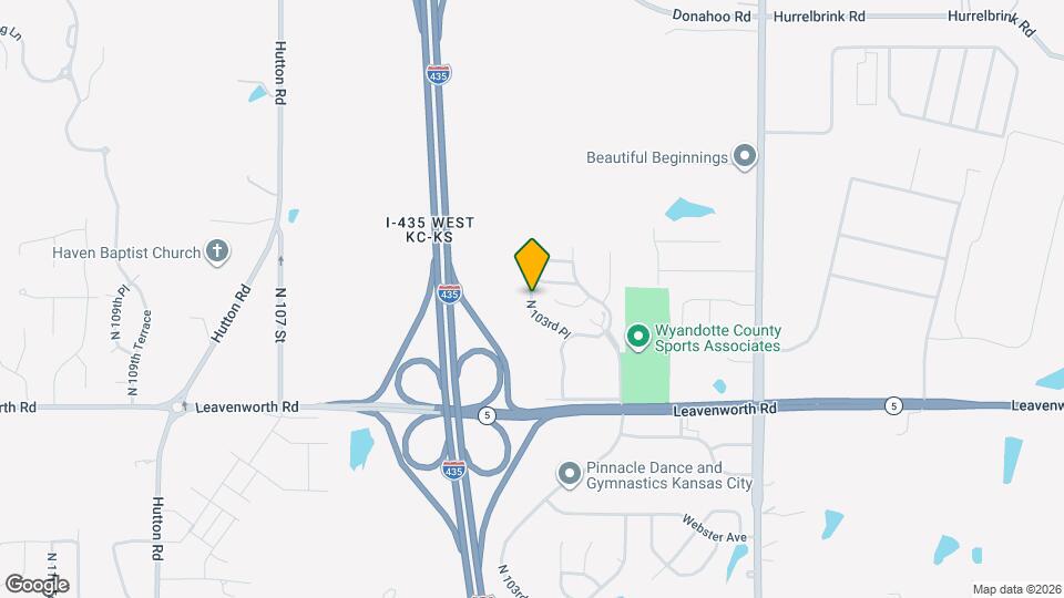 3245 N 103rd Pl Map and Location Details