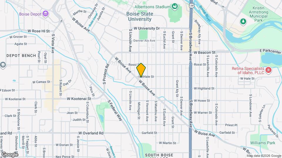1404 S Michigan Ave Map and Location Details