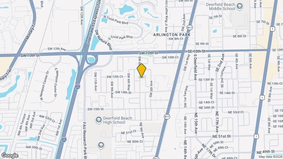 1250 SW 6th Ave Mapa y Detalles de la Ubicación