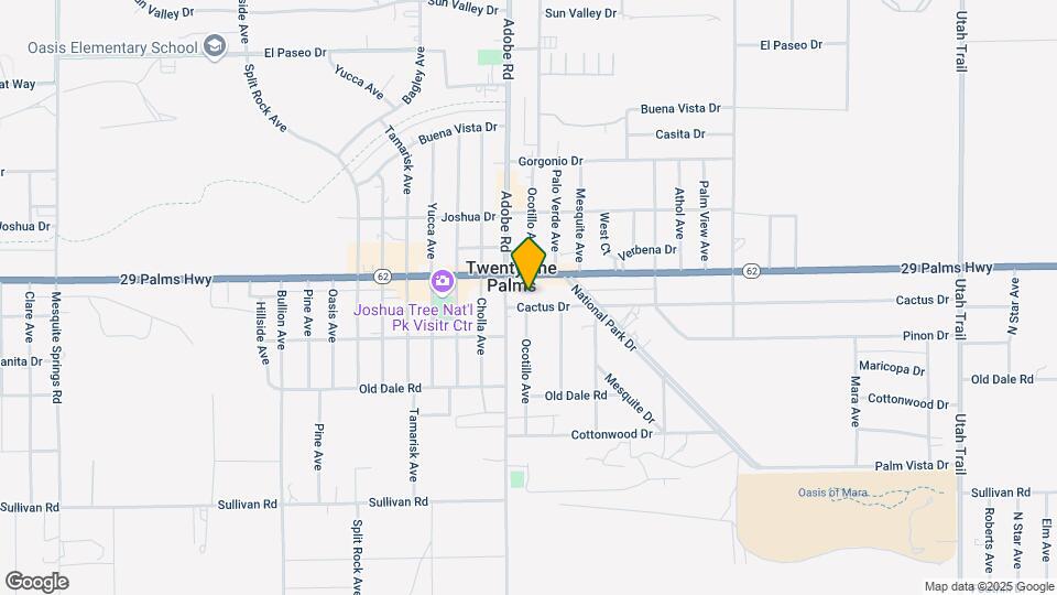 73740-73796 Cactus Dr Map and Location Details