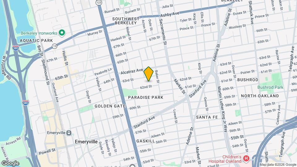 1018 62nd St Map and Location Details