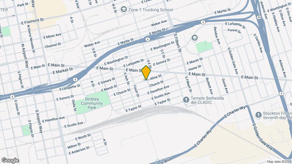 Cash flow triplex oppertunity Map and Location Details