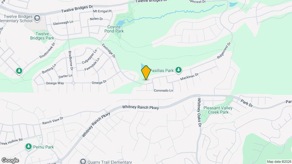 2532 Eastridge Dr Map and Location Details
