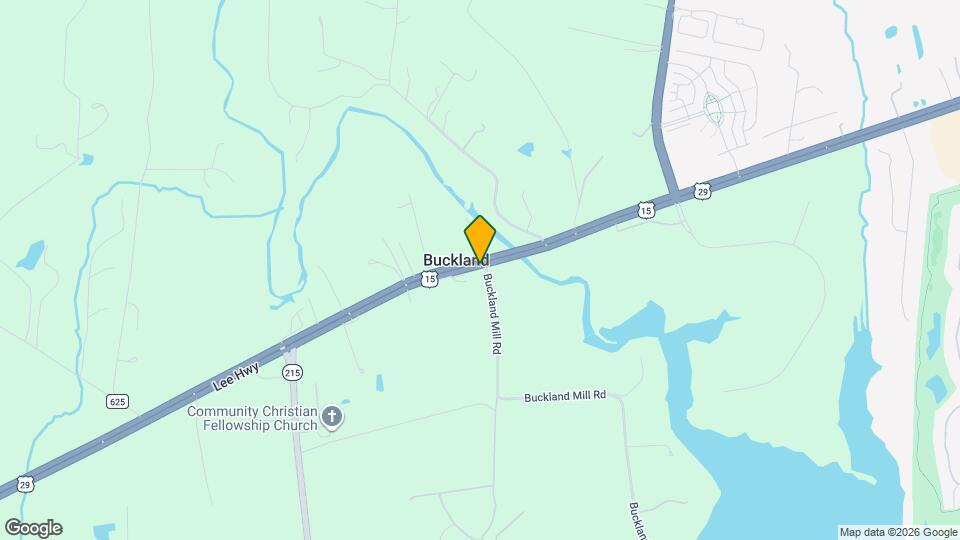 8200 Buckland Mill Rd Map and Location Details