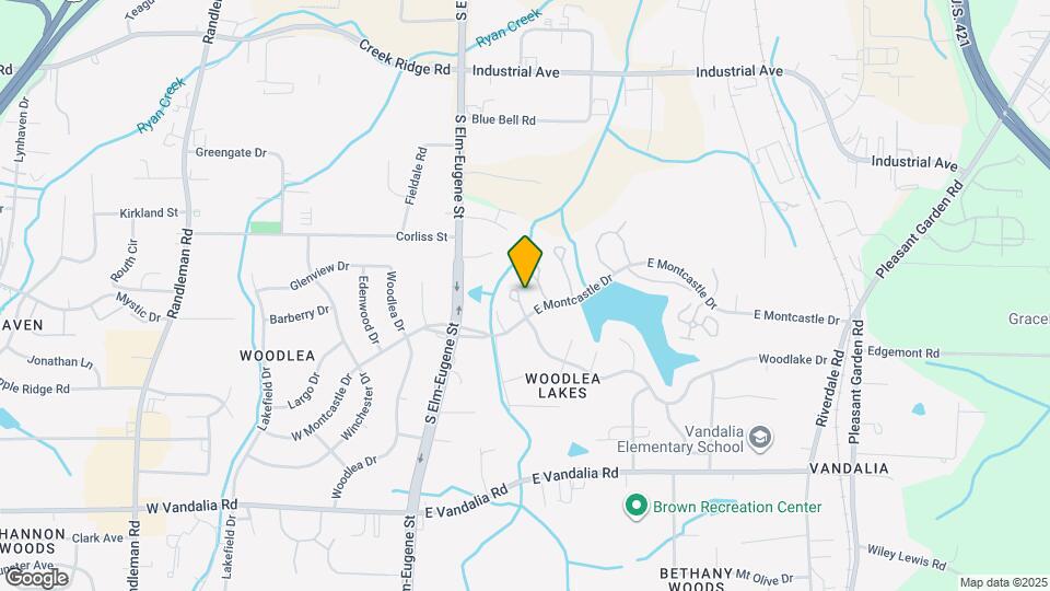 303 E Montcastle Dr Map and Location Details