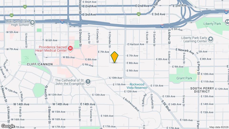 370 E 8th Ave Mapa y Detalles de la Ubicación