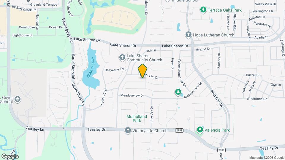 1617 Redwood Dr Map and Location Details