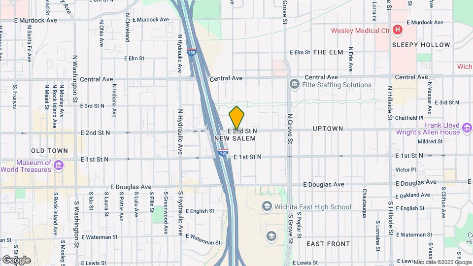 2015 E 2nd St N Map and Location Details