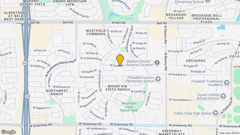 15911 W Tasha Dr Map and Location Details