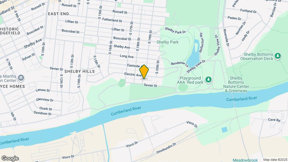 805 S 19th St Map and Location Details