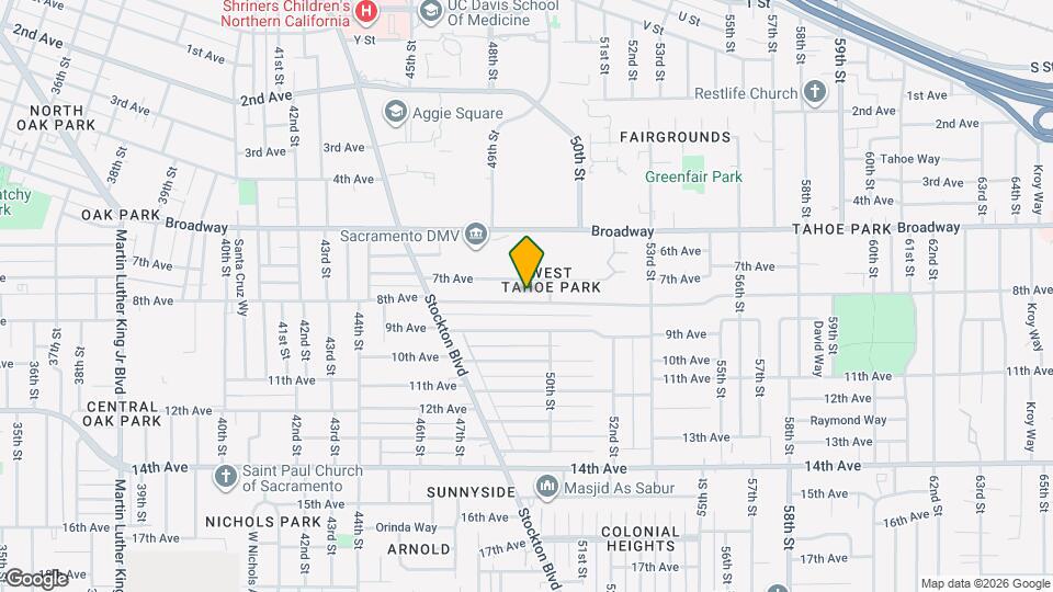 4921 8th Ave Map and Location Details