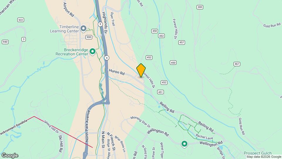 257 Huron Rd Map and Location Details