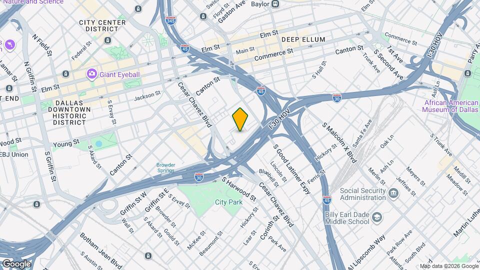 835 S Good Latimer Expy, Unit 2150 Map and Location Details