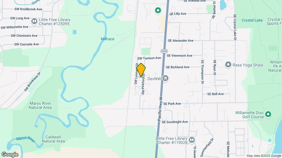 South Corvallis Townhomes I Map and Location Details