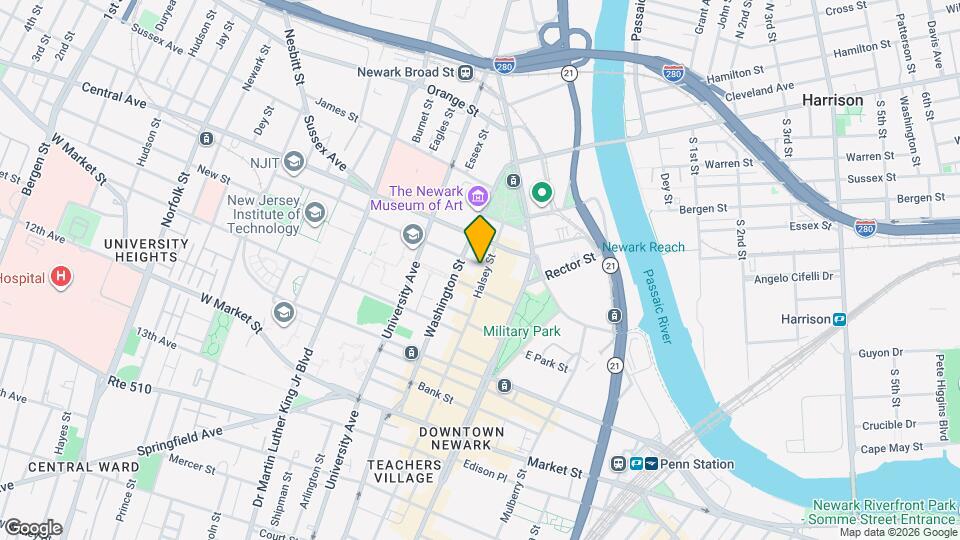 45 Halsey St Map and Location Details