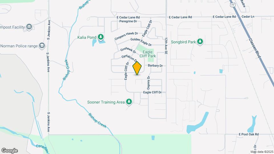 809 Caracara Dr Map and Location Details