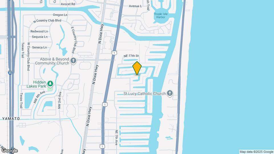 830 NE Boca Bay Colony Dr Map and Location Details