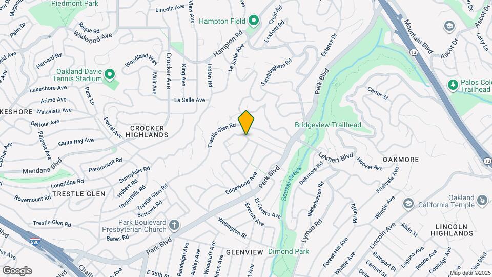 4753 El Centro Ave Map and Location Details