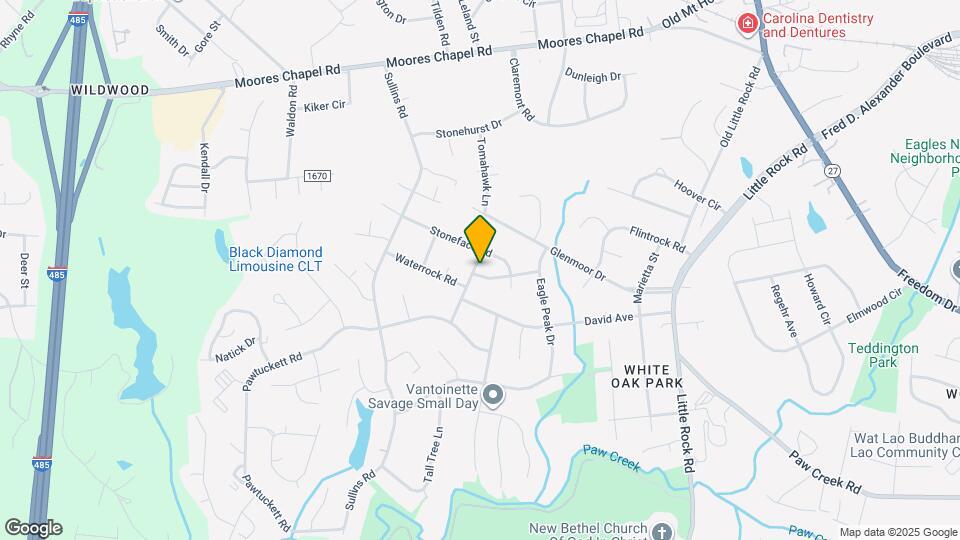 7032 Splitrock Ln Map and Location Details