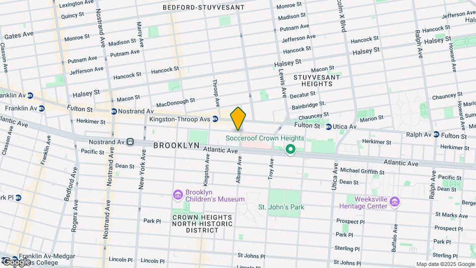 446 Herkimer St Map and Location Details