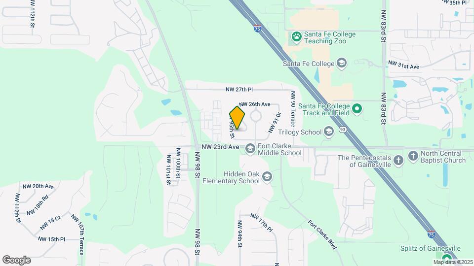 9461 NW 23rd Rd Map and Location Details