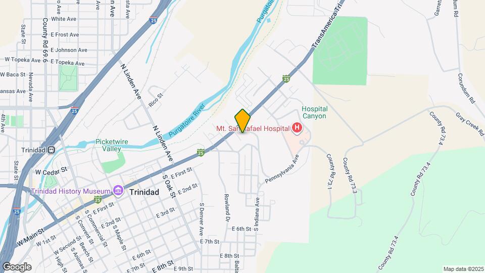 116 S Burlington St Map and Location Details