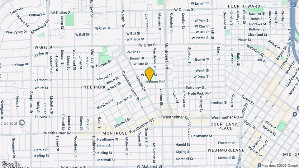 1211 Jackson Blvd Map and Location Details