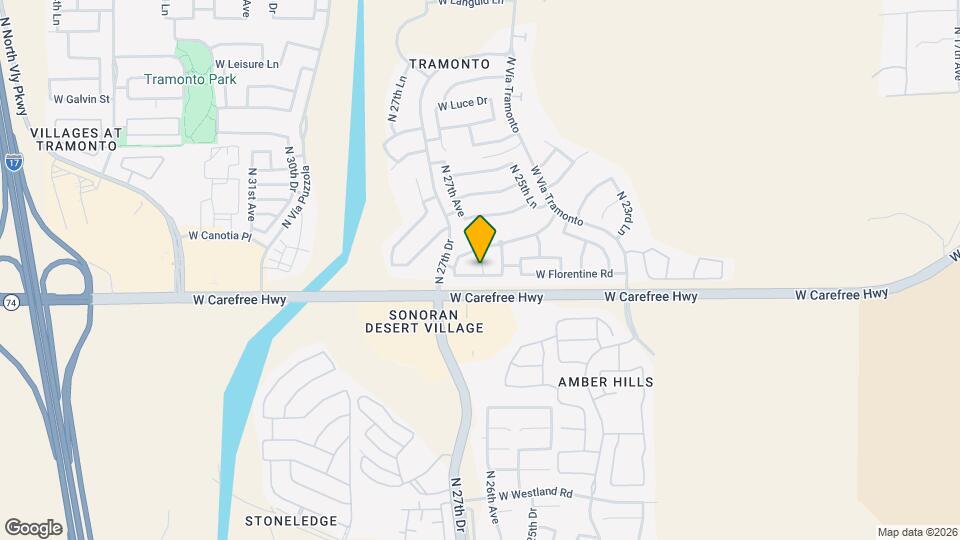 2622 W Florentine Rd Mapa y Detalles de la Ubicación