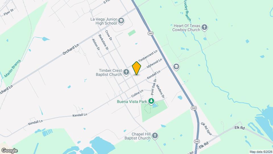 4207 Idylwood Ln Mapa y Detalles de la Ubicación