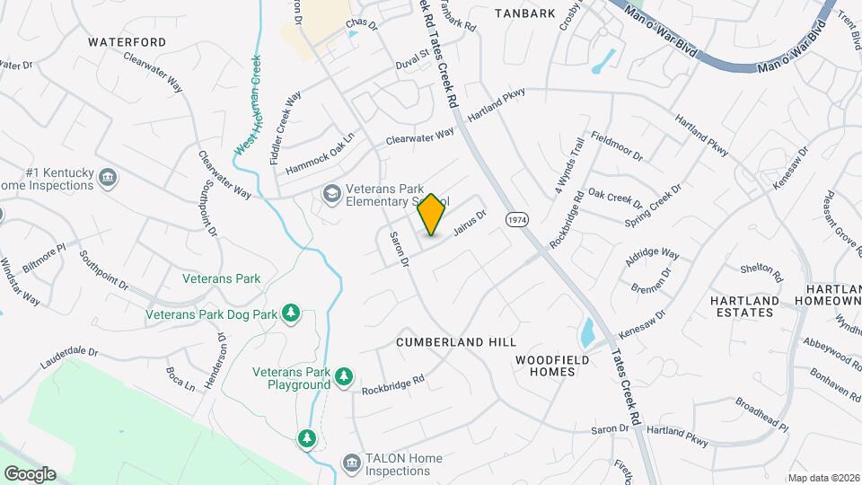 846 Jairus Dr Map and Location Details