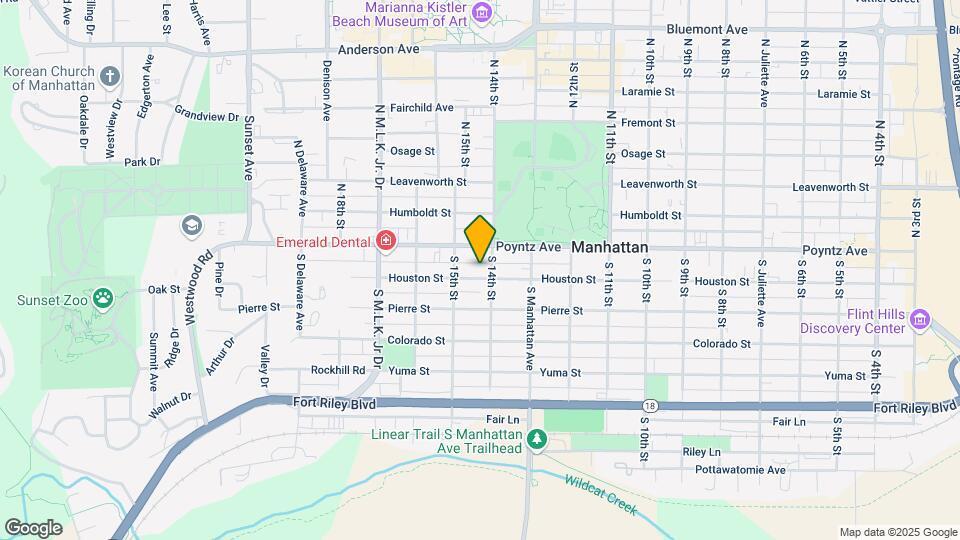 1410 Houston St Mapa y Detalles de la Ubicación