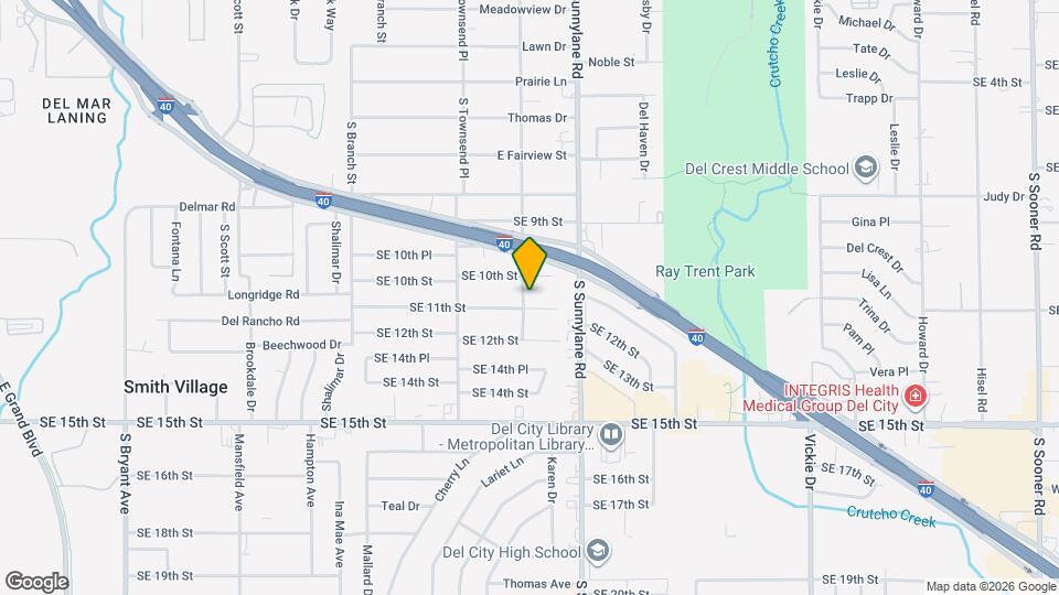 4101 SE 11th St Map and Location Details