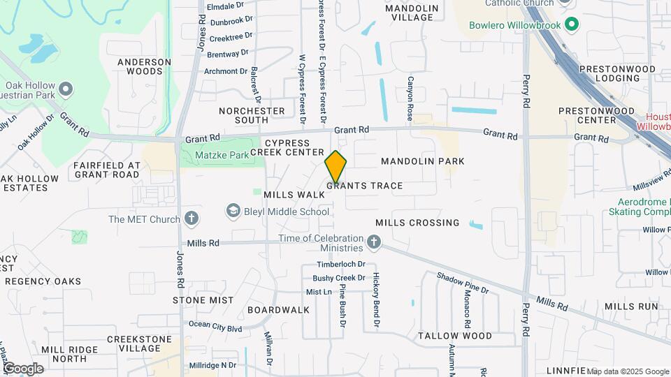 10502 Mills Cove St Map and Location Details