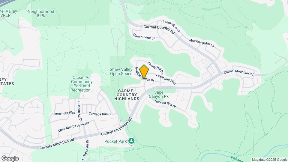 10750 Heather Ridge Dr Map and Location Details