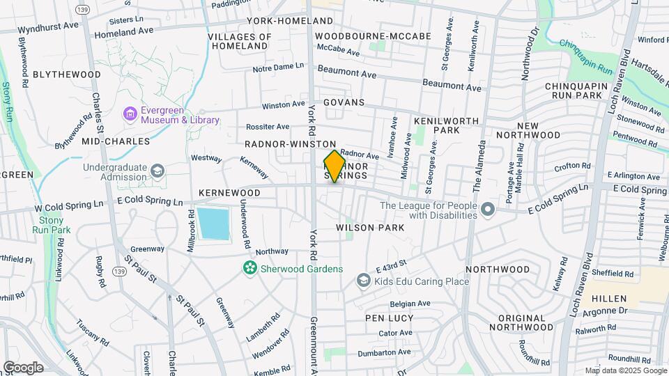 529 E Cold Spring Ln Map and Location Details