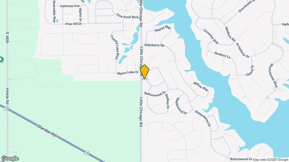 621 White Pine Dr Map and Location Details