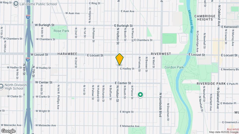 2800 N Holton St Map and Location Details