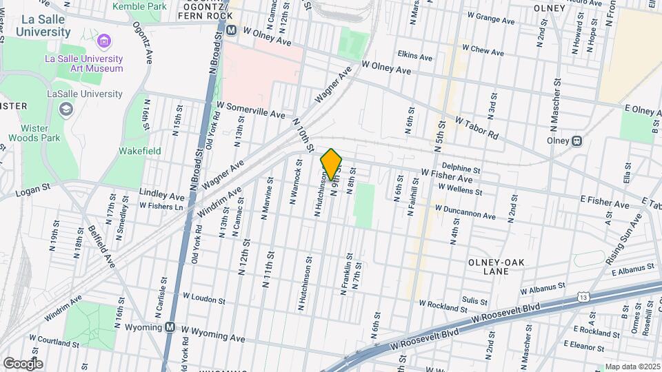 903 W Duncannon Ave Mapa y Detalles de la Ubicación