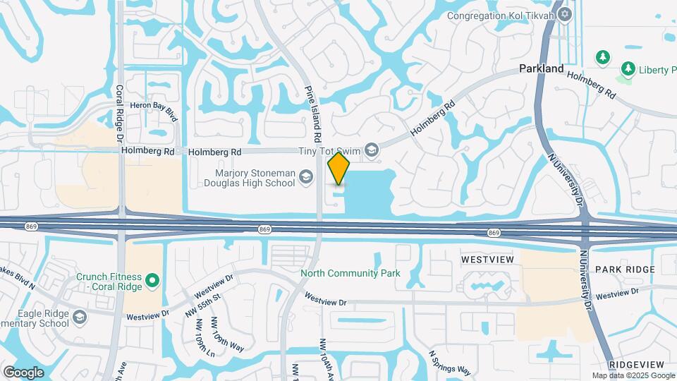 10424 NW 59th Pl Map and Location Details