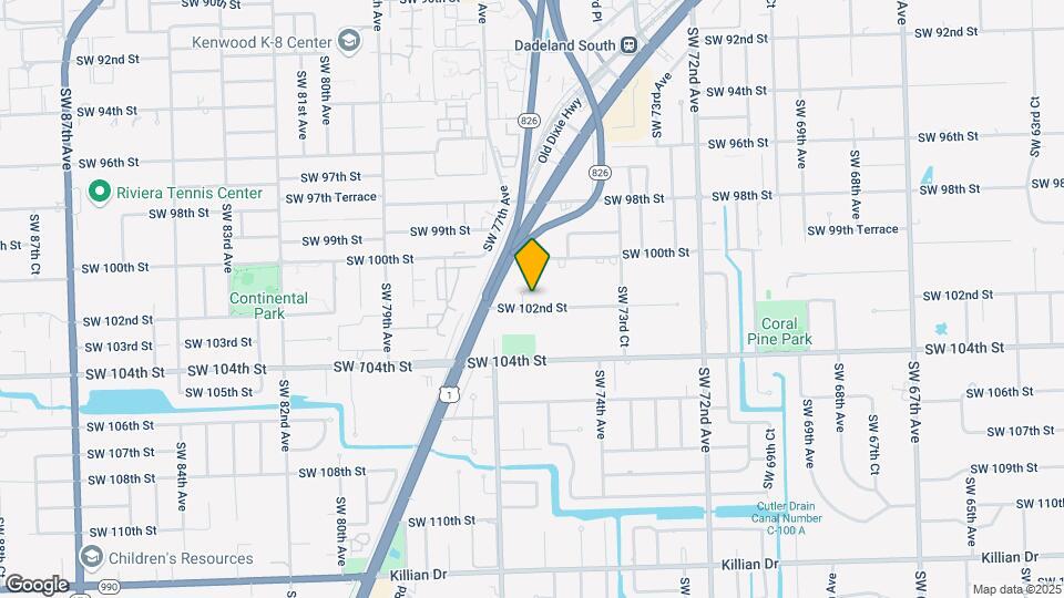 10175 SW 75th Pl Map and Location Details