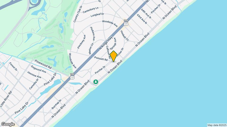5601 N Ocean Blvd Map and Location Details