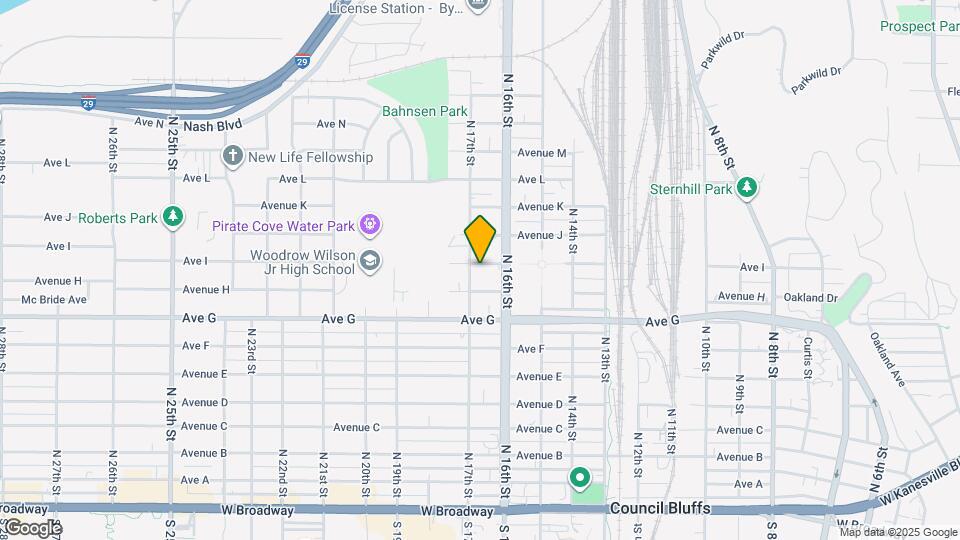 1625 i St Mapa y Detalles de la Ubicación